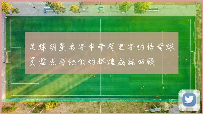 足球明星名字中带有里字的传奇球员盘点与他们的辉煌成就回顾