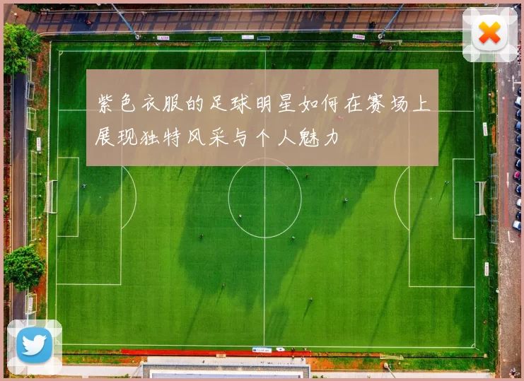 紫色衣服的足球明星如何在赛场上展现独特风采与个人魅力