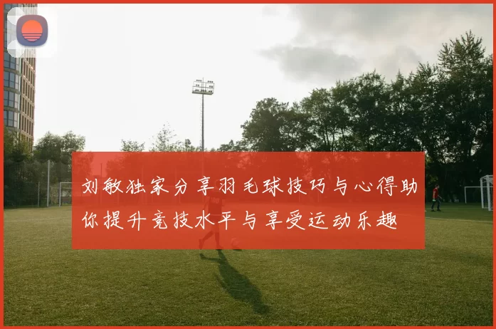 刘敏独家分享羽毛球技巧与心得助你提升竞技水平与享受运动乐趣