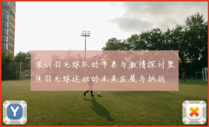 深圳羽毛球队的节奏与激情探讨聚焦羽毛球运动的未来发展与挑战